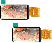 2Pcs 1.47" TFT Display IPS LCD ST7789 RGB 172 * 320 12-Pin Serial Module