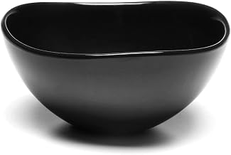 G.E.T. Enterprises M65OV-B 24 oz Black Bowl Oval | Dishwasher safe, Shatterproof, Restaurant service, Great for Salads, Sides, Pasta and Shared Dishes
