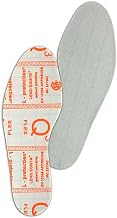 Puncture Resistant Insoles, Flexible, Size 11.5-12.5, White, 1 Pair