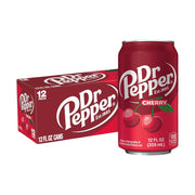 Cherry 12 Pack Limited Edition Spiderman by Dr Pepper – Red, Pack of 12, Model 600861