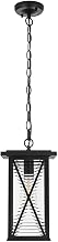 Jada One Light Outdoor Pendant Black