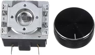 Fits Eurodib 50192052 T125 V012647 Timer with Knob, 15A 125VAC/16A 250VAC