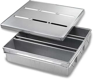 Chicago Metallic Pullman Pan Set, 3-pan, 16-23/32" x 15-3/4" x 4" overall