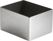 American Metalcraft SSPH4 Stainless Steel Rectangular Sugar Packet Holder, 2.75" L x 3.25" W, Satin Finish , Silver