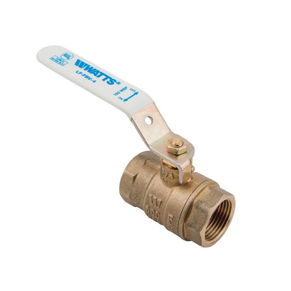 Watts 0.75 Inch / Threaded End Connections / 3/4 Inch Ball Valves