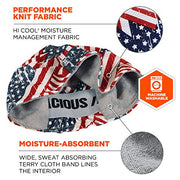 Ergodyne Stars & Stripes-3pk / 3-pk / 1 Hard Hat Accessories