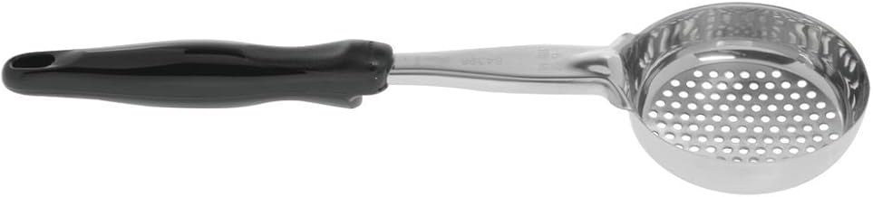 Vollrath Jacob's Pride 6 Oz. Black Perforated Spoodle Utensil