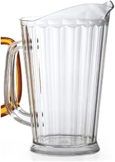 G.E.T. Enterprises P-1064-CL Clear 60 Oz. Beer Pitcher - Dozen