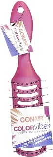 Conair ColorVibes Hair Brush w/Elastics