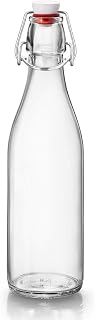 Bormioli Rocco Giara Bottle - .5 Liter (17.5 ounce) - Clear