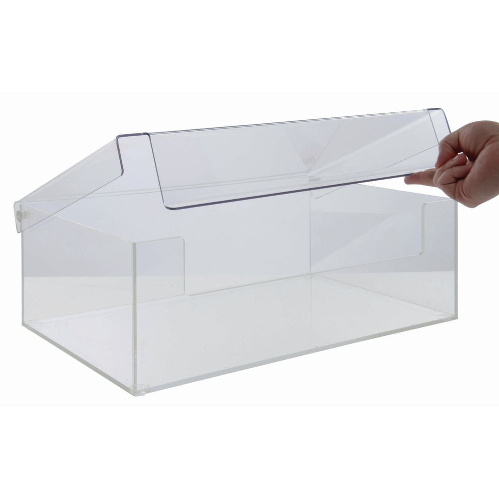 Display Bin for by CAL-MIL – Plastic, clear, Model 1478