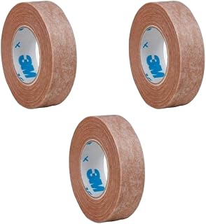 3M Micropore Tan Surgical Tape 0.5" Wide (3 ROLL)