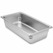 1/4 Size Anti-Jam Steam Table Pan by Glownary – Silver
