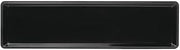 Elite Global Solutions M3082-B Black Melamine Beaded Edge Tray - 30"L x 8"W x 2"H