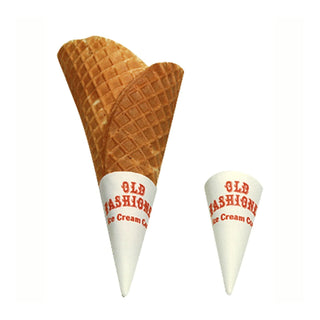 Waffle Cone Boots (Case of 500) by Popcorn Supply Company – 1 Count (Pack of 500), Pack of 500