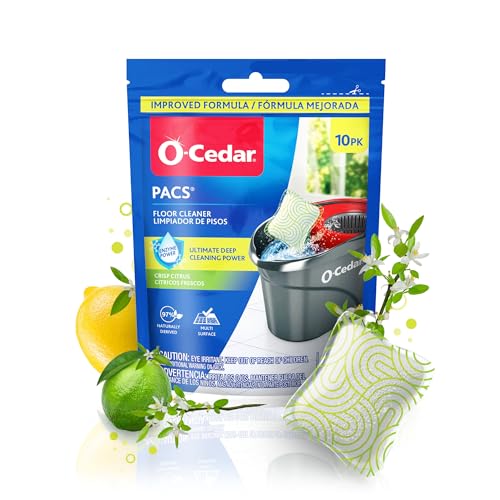 O-Cedar EW + 2 Refills W/Citrus PACS / Red / 1 Mops & Bucket Sets