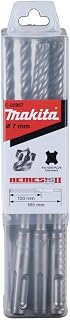 Makita Nemesis-2 SDS-Plus Drill Bit, 5 mm Diameter x 115 mm Length (10 Pieces Set)