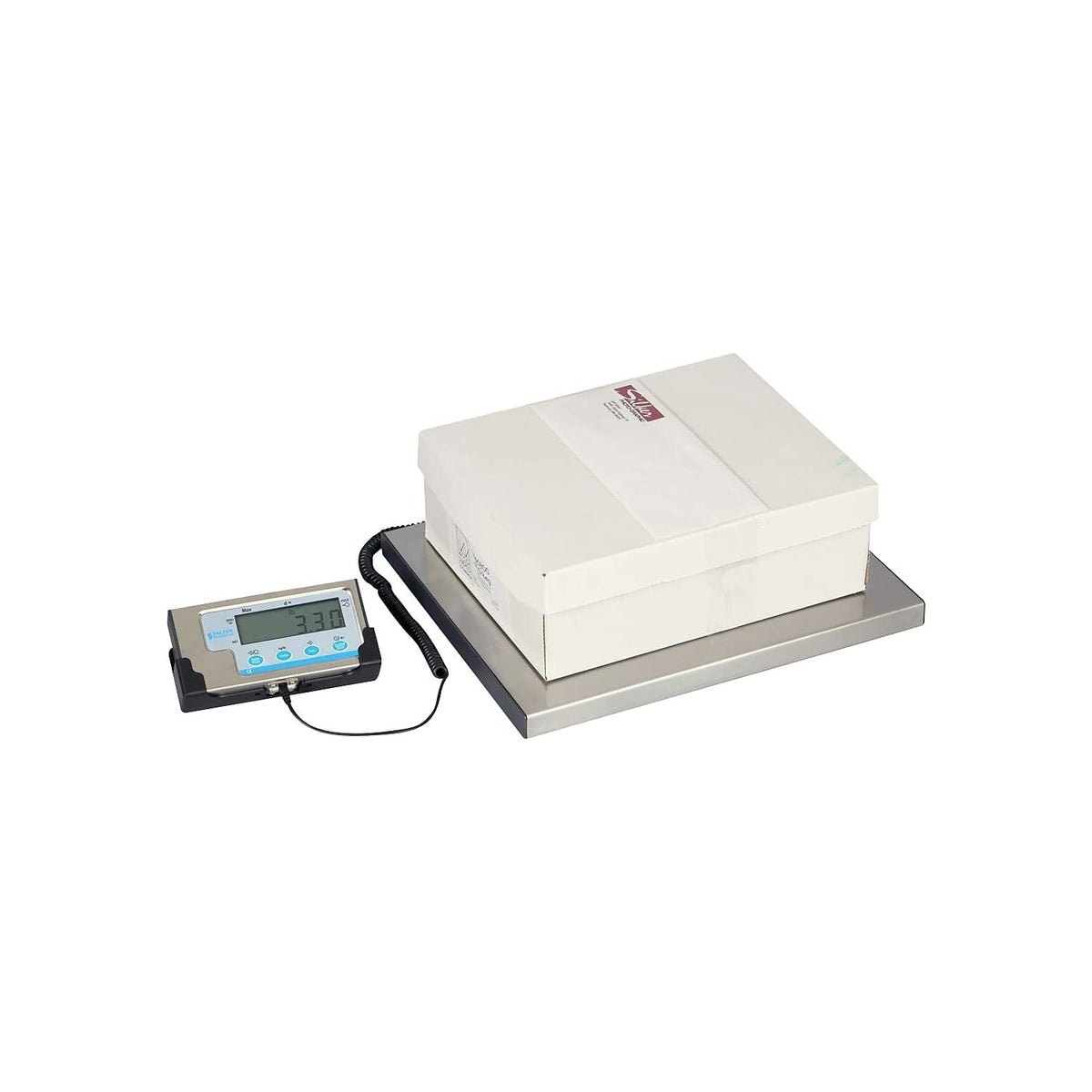 Brecknell 1 / 12" (L) x 15" (W) x 1" (H) / Silver Postal Scales