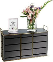 Cal-Mil 22087-13-90 Empire Black Metal 20.5" x7" x13" Display Riser