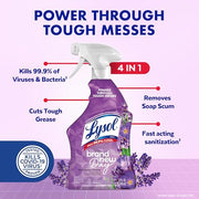 Lysol 32 Fl Oz (Pack of 1) / Lavender / Purple All-Purpose Cleaners