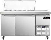 CRA60-18M Mighty Top Refrigerated Base Sandwich Unit, 60" W, With 18 Pan Openings