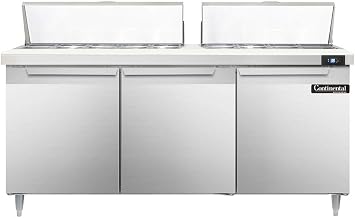 Continental Designer Mighty Top Sandwich Unit 72" DL72-18