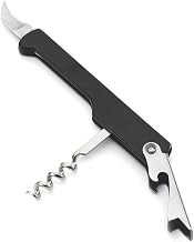 Tablecraft Waiter's Corkscrew with Black Plastic Handle