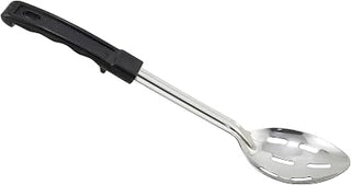 Winco 13" Prime Stainless Steel Basting Spoon with Stop Hook Handle