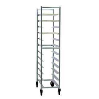 "Economy Series" Platter Rack by Newage Industrial – Large, Aluminum, Silver, Model 6347