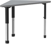 Correll Collaborative Desk with Gray Granite Finish AD3041-WING-15-09-13