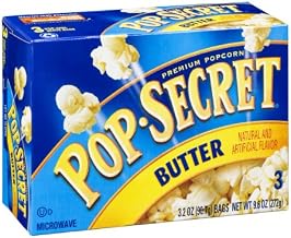Pop Secret Classic Butter Popcorn, 9.6 Ounce -- 6 per case.