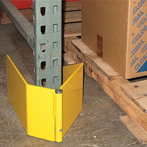 Extra Heavy Duty Frame Guard by Global Industrial – 12"L x 8.5"W x 6"H, Alloy Steel, Yellow, Model PRG-03L
