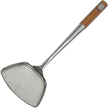 Tablecraft Bamboo Handle Wok Spatula, 14.5-Inch