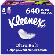 Kleenex White / 80 Count (Pack of 8) / Modern Box Tissues