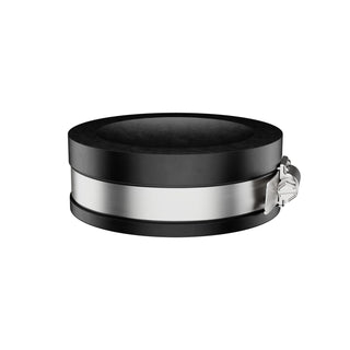 6-in. Pipe Cap - Qwik Cap by Fernco – 6 Inch, Polyvinyl Chloride, Black, Model PQC-106