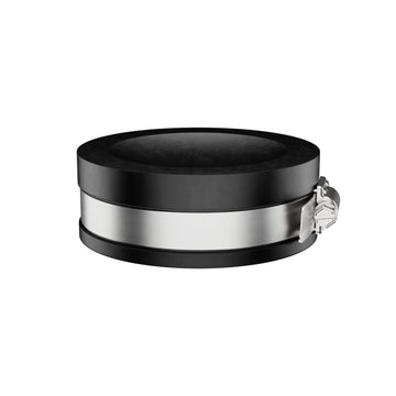 6-in. Pipe Cap - Qwik Cap by Fernco – 6 Inch, Polyvinyl Chloride, Black, Model PQC-106