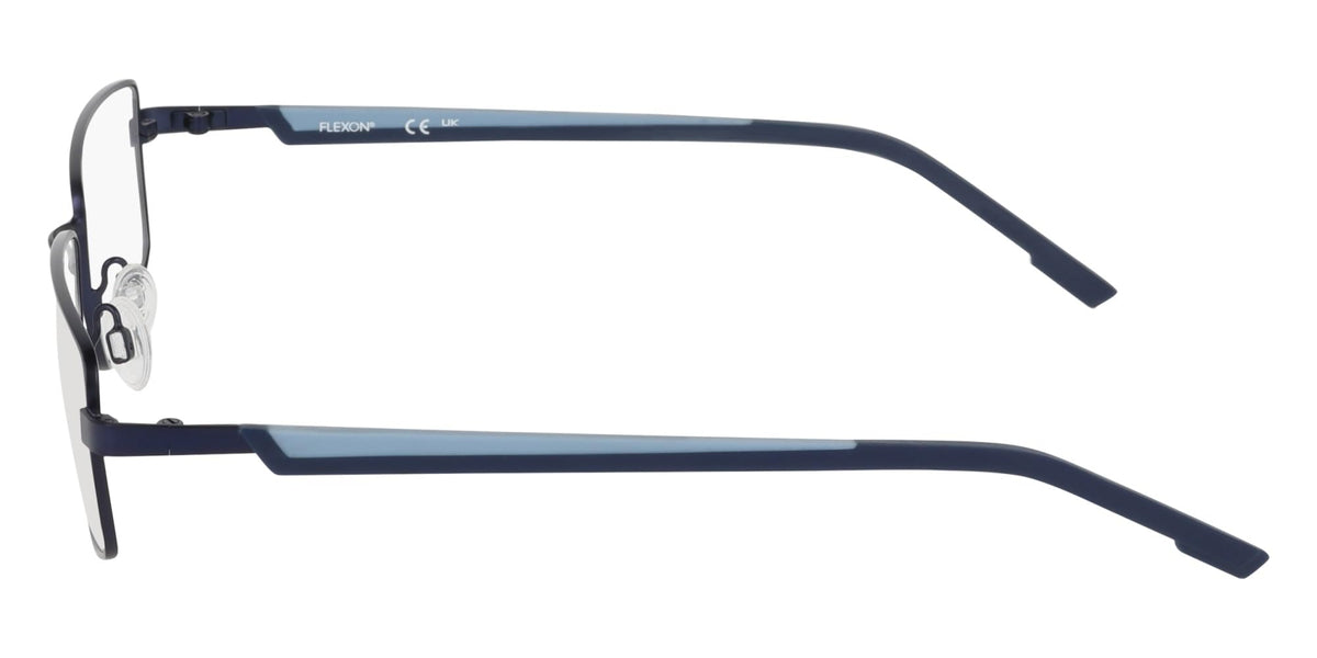 H6085 413 MATTE NAVY 52/17/145 MALE Eyewear Frame by Flexon – 52/17/145, Metal, Matte Navy, Model FLEXON H6085
