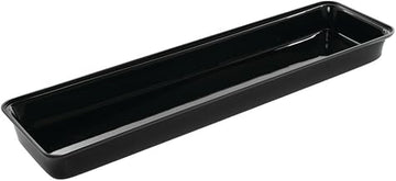 Delfin 5.5 Qt. Black Rectangular Market Bowl