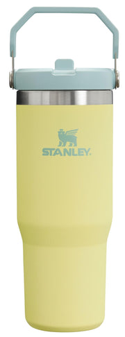 IceFlow Flip Straw Tumbler with Handle 30 oz | Twist On Lid and Flip Up Straw | Leak Resistant Water Bottle | Insulated Stainless Steel |BPA-Free | Pomelo by STANLEY – Model