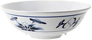 GET M-811-B Round Melamine Serving Bowl, 1 Quart, Water Lily (Set of 12)