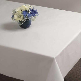 Hoffmaster Manufacturer Varies Table Cover, Plastic, 54inx108in, Wht, PK12 112000-1 Each