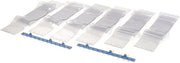 Global Industrial Clearway Doors 786146 3'W x 7'H Pedestrian Strip Door Curtain Kit