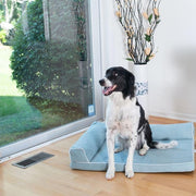 Bed Bue Dog Bed by Armarkat – Medium, Polyester, Blue, Model D08A