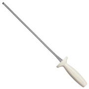 Russell DDS-12PCP Diamond Sharpener by Dexter – 12", Steel, Silver/White, Model DDS-12-PCP