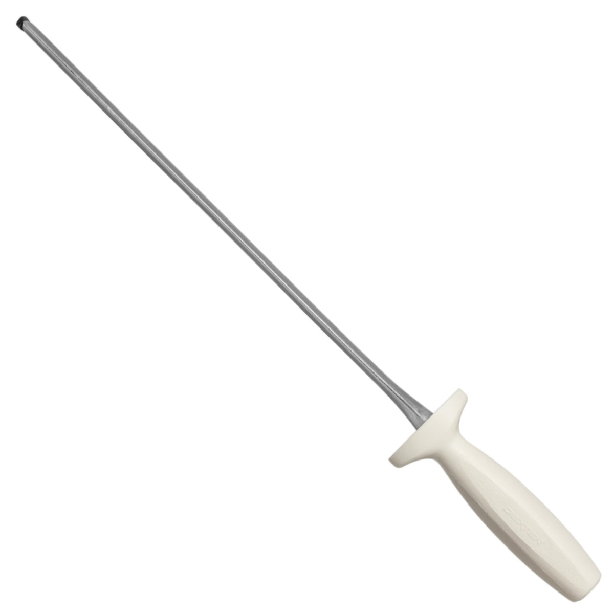 Russell DDS-12PCP Diamond Sharpener by Dexter – 12", Steel, Silver/White, Model DDS-12-PCP