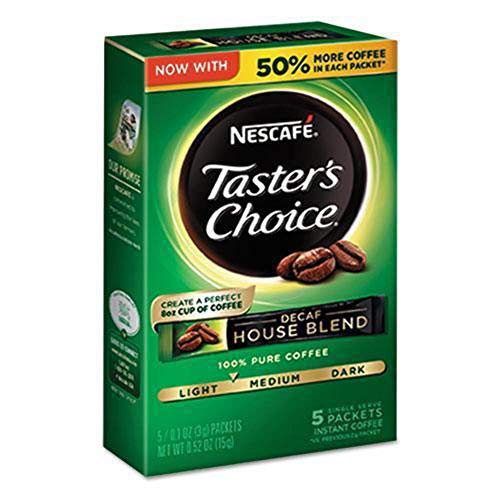 Nescafe House Blend / 0.52 Ounce (Pack of 1) / 1 Instant Coffee