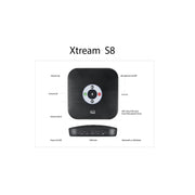Conference Microphone Speaker by Adesso – 2.36" x 2.36" x 16.96", Black, Model XTREAM S8