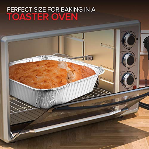 Stock Your Home 100 Pack / Silver / 100 Disposable Cookware
