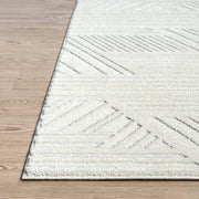 Abani 4' x 6' / Cream / Modern Area Rugs