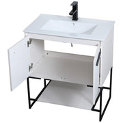 Elegant Decor 30" - Single / White / Modern Bathroom Vanities